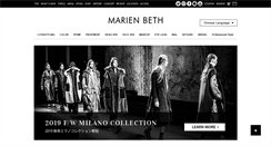 Desktop Screenshot of marienbeth.com